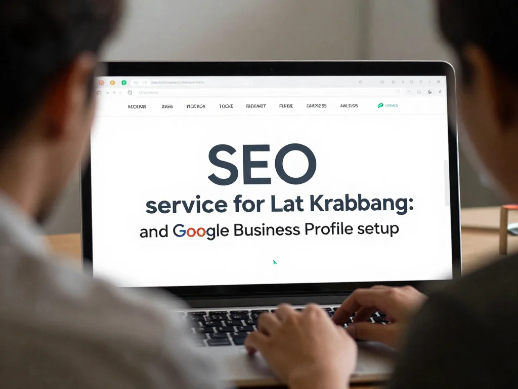 บริการรับทำ SEO เขตลาดกระบัง: ขั้นตอนการวิเคราะห์ คีย์เวิร์ด และการตั้งค่า Google Business Profile