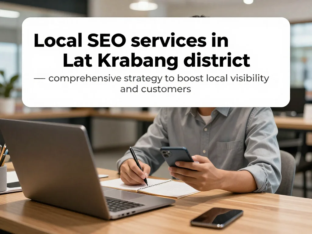 รับทำ SEO เขตลาดกระบัง: แนวทางครบวงจรเพื่อเพิ่มการมองเห็นและลูกค้าในพื้นที่