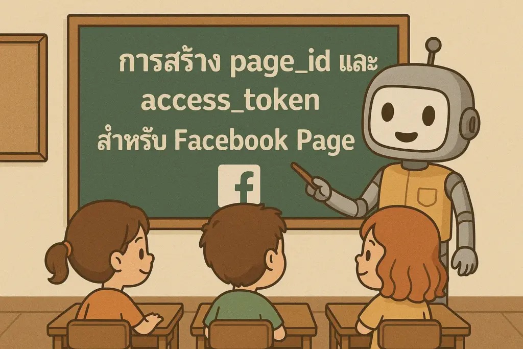 วิธีสร้าง Page ID และ Access Token Facebook สำหรับนักพัฒนา