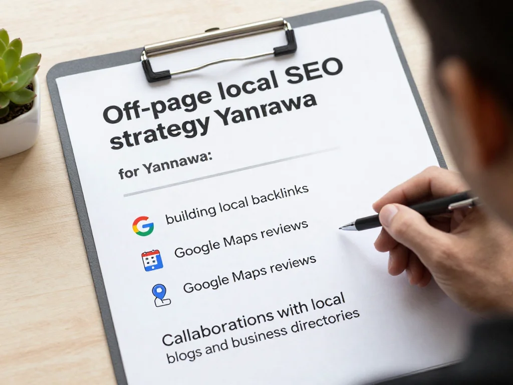 กลยุทธ์นอกหน้าเว็บ (Off-Page) สำหรับย่านยานนาวา: การสร้างลิงก์ท้องถิ่น, รีวิว Google Maps, การร่วมมือกับบล็อกท้องถิ่นและไดเร็กทอรีธุรกิจ