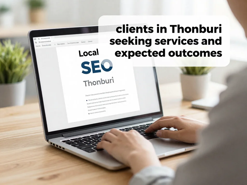 ทำความเข้าใจเจตนาผู้ค้นหา: ใครต้องการบริการ SEO ท้องถิ่นในธนบุรีและควรคาดหวังผลลัพธ์อย่างไร ทำความเข้าใจเจตนาผู้ค้นหา: ใครต้องการบริการ SEO ท้องถิ่นในธนบุรีและควรคาดหวังผลลัพธ์อย่างไร