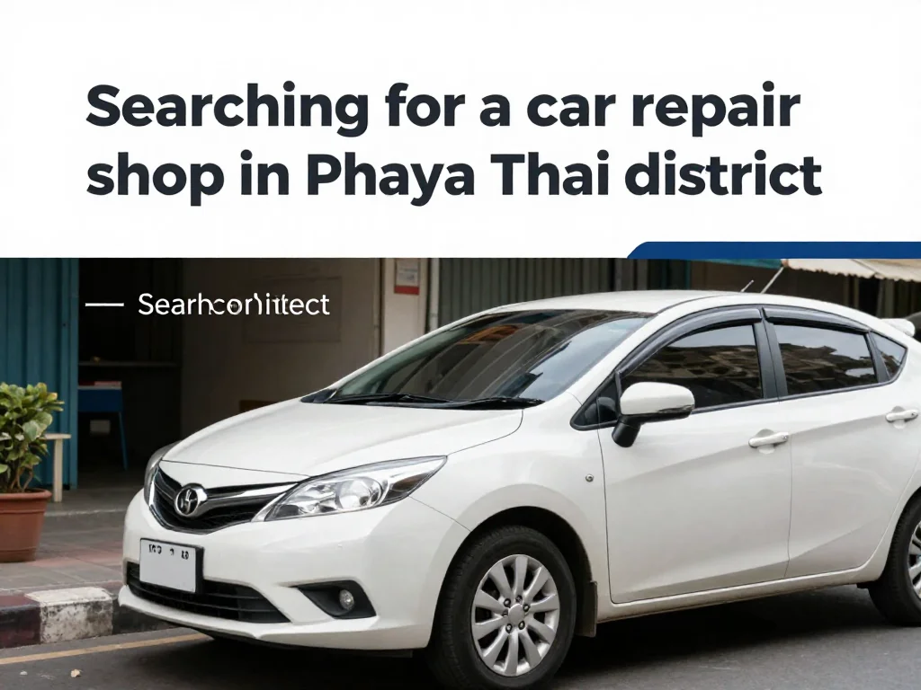 ทำไมค้นหาอู่ซ่อมรถในเขตพญาไทสำคัญ: เจตนาผู้ค้นหาและปัจจัยที่ควรพิจารณา