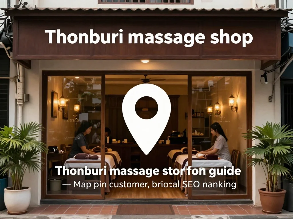 ร้านนวด เขตธนบุรี: คู่มือค้นหา เลือก ใช้บริการ และเพิ่มโอกาสให้ร้านคุณติดอันดับท้องถิ่นบน Google