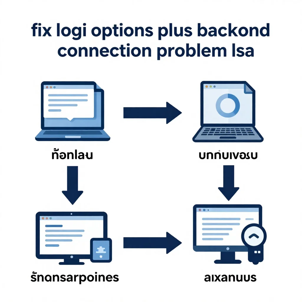ขั้นตอนตรวจสอบหลังปิด LSA Protection และเปิด Logi Options+