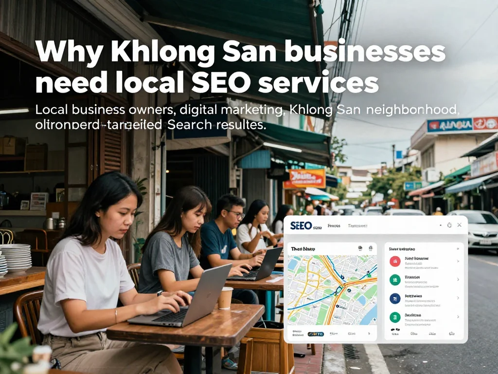 ทำไมธุรกิจในเขตคลองสานต้องใช้บริการรับทำ SEO ท้องถิ่น (Local SEO)
