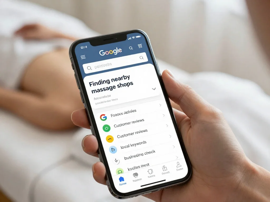 วิธีค้นหาร้านนวดใกล้คุณอย่างแม่นยำ — ใช้ Google Maps รีวิว รีวิวจากลูกค้า คีย์เวิร์ดท้องถิ่น และการตรวจสอบโปรไฟล์ร้าน