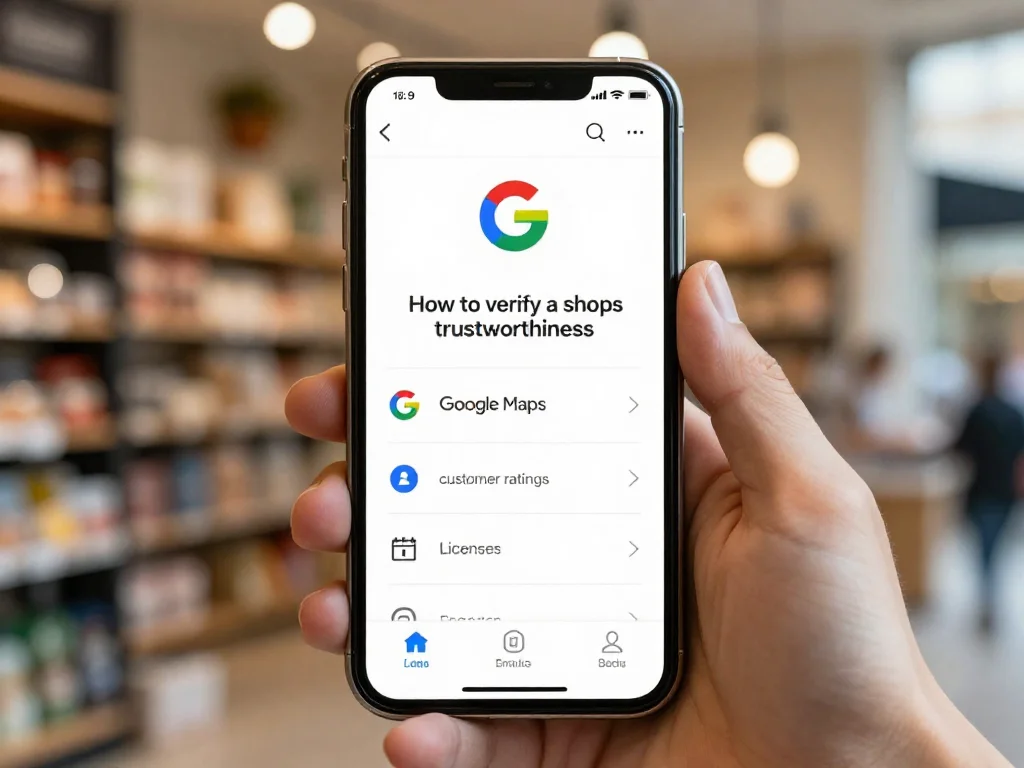 วิธีตรวจสอบความน่าเชื่อถือของร้าน — รีวิว Google Maps, คะแนนลูกค้า, ใบอนุญาต, และคำถามที่ควรถามก่อนจอง
