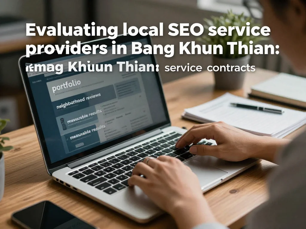 วิธีประเมินคุณภาพผู้ให้บริการรับทำ SEO ในบางขุนเทียน: พอร์ตโฟลิโอ รีวิวในพื้นที่ ผลลัพธ์ที่วัดได้ และสัญญาบริการ วิธีประเมินคุณภาพผู้ให้บริการรับทำ SEO ในบางขุนเทียน: พอร์ตโฟลิโอ รีวิวในพื้นที่ ผลลัพธ์ที่วัดได้ และสัญญาบริการ