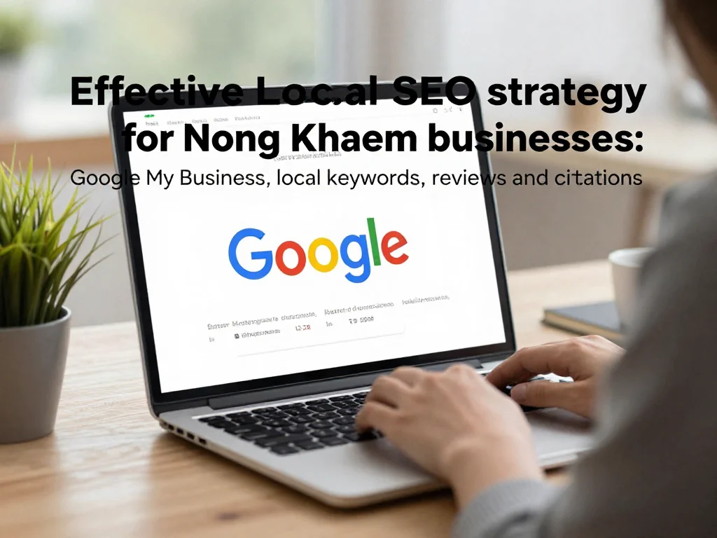 กลยุทธ์ Local SEO ที่ได้ผลสำหรับธุรกิจในหนองแขม: Google My Business, คีย์เวิร์ดท้องถิ่น, รีวิวและการอ้างอิง