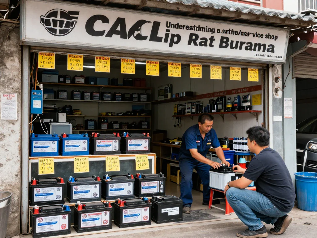 ทำความเข้าใจบริการร้านแบตเตอรี่ในเขตราษฎร์บูรณะ: ประเภทแบตเตอรี่ ราคา และการรับประกัน