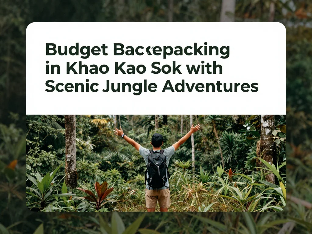 Backpacking Khao Sok on a Budget: Save Money Without Missing Out