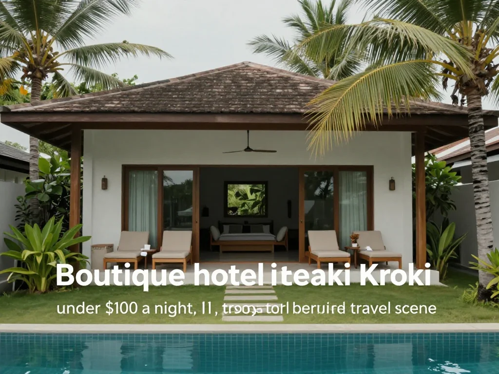 Best Boutique Hotels in Krabi Under 0 a Night
