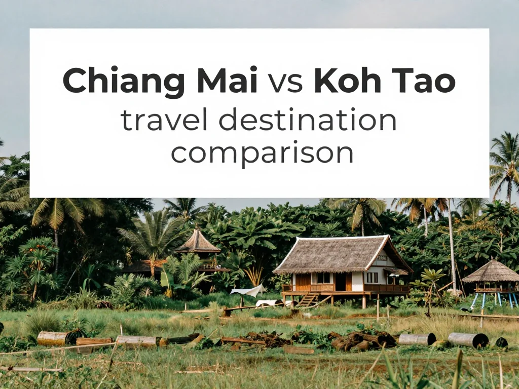 Chiang Mai vs Koh Tao: Which Destination Is Better for Your Vacation? Chiang Mai vs Koh Tao: Which Destination Is Better for Your Vacation?