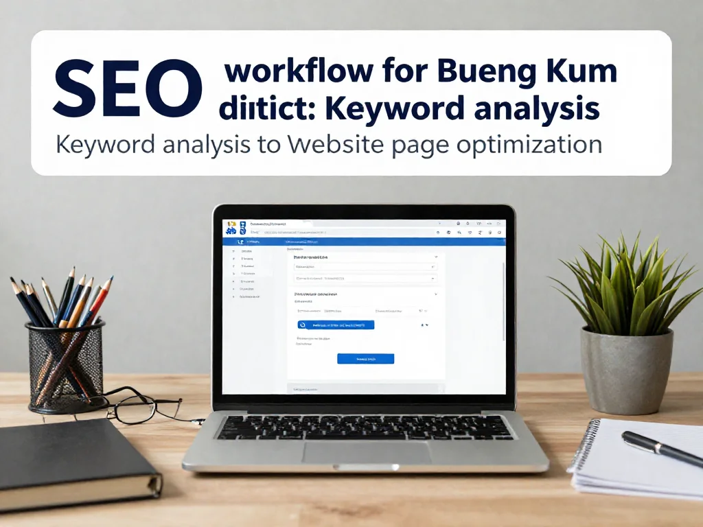 ขั้นตอนการทำ SEO เขตบึงกุ่มตั้งแต่การวิเคราะห์คีย์เวิร์ดถึงการปรับหน้าเว็บไซต์ ขั้นตอนการทำ SEO เขตบึงกุ่มตั้งแต่การวิเคราะห์คีย์เวิร์ดถึงการปรับหน้าเว็บไซต์