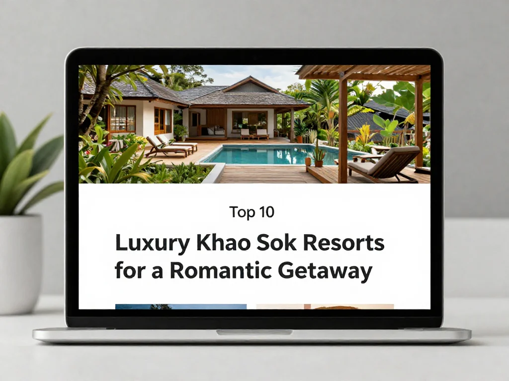 Top 10 Luxury Resorts in Khao Sok for a Romantic Getaway